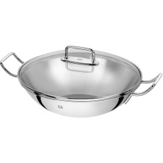 Zwilling 40992-332-0 Plus Wok, Stainless Steel, Diameter 32 cm