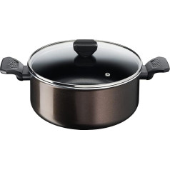 Tefal Easy Cook & Clean B5544602 Saucepan 24 cm (4.7 L) + Lid for All Hobs Except Induction