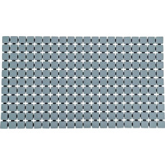RIDDER Nevis Bath Mat TPE Grey Approx. 39 x 68 cm