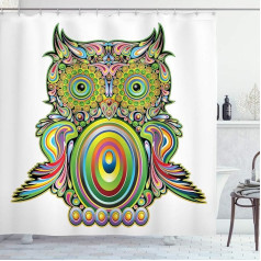 Abakuhaus de_4 Multicoloured Shower Curtain