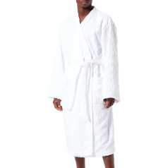 KARL LAGERFELD Men's KL Monogram Bathrobe