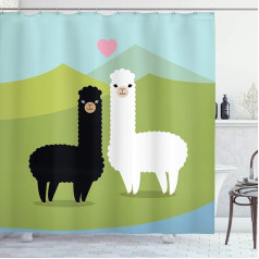 ABAKUHAUS m_8 Multicoloured Shower Curtain