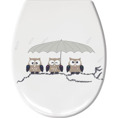 Kleine Wolke Ruby Duroplast Toilet Seat Taupe 37 x 45 cm