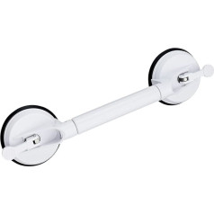 RIDDER Assistent A0150301 Reisesauggriff, Haltegriff, Wannengriff mit Sauger, ausziehbar von ca. 44,5 – 57,5 cm, weiß