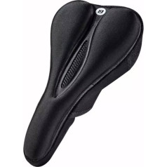 Rockbros Gēla velosipēda sēdekļa spilventiņš ar atmiņas putām M izmērs - melns