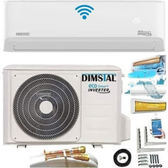 12000 BTU 3.6 kW QuickConnect Ultra Split Air Conditioner + Heater ECO Smart WiFi / Super Ioniser / Self-Clean / Follow Me Complete Set Quiet Includes 4 m QuickConnect Cables