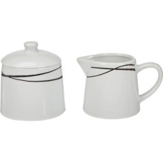 Domestic Oslo 991365 2-Piece Sugar Bowl and Milk Jug Set