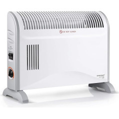 DONYER POWER Convector Radiator with Adjustable Thermostat / 3 Heat Settings / Turbo Fan / Electric / Oil-Free Radiator