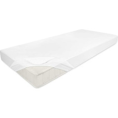 npluseins Waterproof fitted sheet, terry cloth cover with moisture protection, 1367.1880, approx. 100 x 200 cm