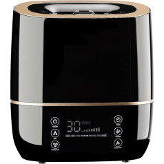 Carlo Milano Room Humidifier: Air Humidifier with Ioniser LBF-530, 2 Stage Cooling Mist (Mist Machine, Hygrostat, Ultrasonic Nebuliser)