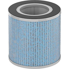 Fantisi For Proscenic A8 Air Purifier Filter, Effective Filter Triggering, Allergy, Odor, Smoke Effect, 4 in 1 Filter System Accessories