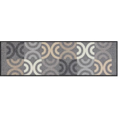 Salonloewe Borrby City-chic Doormat Washable 030 x 100 cm Doormat Shoe Parking Space Runner Slim Pattern Design Dirt Trapper Mat