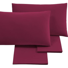 Puraluna Cuore Double Duvet Cover Set with Pillow Cases Cotton Made in Italy