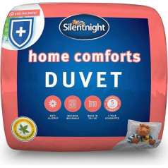 Silentnight Home Comforts 10.5 Tog King Duvet - Anti Allergy and Antibacterial - Ideal for All Seasons - King Size - 225 x 220 cm