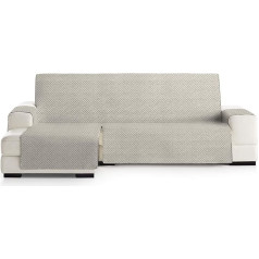 Eysa Mist Sofa Throw Polyester C/1 Beige Grey Chaise Longue 240 cm Suitable for Sofas from 250 to 300 cm