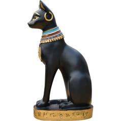 BESPORTBLE Egypt Cat Goddess Bastet Statue Sculpture Ancient Egypt Kitty Egyptian Bastet Collection Figures Desk Decoration