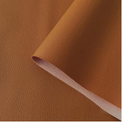 MUYUNXI Faux Leather Upholstery Fabric Sold by the Metre for Furniture Sofa Chair Cars Upholstery Cars Decorations DIY Crafts Sewing 160 cm Wide Sold by the Metre (Colour: Camel Colour)