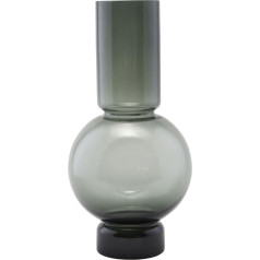 House Doctor 202100991 Vase, Iron, Grey, Diameter: 17.5 cm, Height: 35 cm