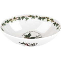 Portmeirion Home & Gifts Oval Bowl, Ceramic, Multi-Colour, 14.2 x 20 x 14.2 cm