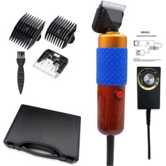 YancioGZ Electric Carpet Cutter for Pets Tufting Trimmer Wooden Handle Scissors for Carving Carpets DIY Making Carpet and Crafts