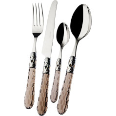 Casa Bugatti Set 24 Bestecke Bohemia Tabak