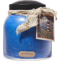 A Cheerful Giver Blue Butterfly Scented Jar Candle 86g