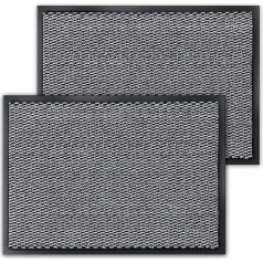 Doormat Indoor Outdoor 43 x 90 cm Heavy Duty Non-Slip Washable Carpet Mud Trapper Heavy Duty Entrance Rug Super Absorbent Floor Mat for Front Door Patio Kitchen