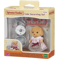 Sylvanian Families - 5264 - Kuchendekorations Set, Mehrfarbig