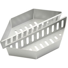 Stainless Steel Charcoal Basket, Charcoal Storage Basket, Barbecue Smoker Basket, Charcoal Briquettes Holder, Barbecue Tool for Camping