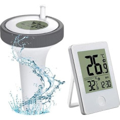 Floating Water Thermometer Pool Thermometer: Water Temperature Thermometer for Hydrotherapy Pool Pool Thermometer for Hydrotherapy Pool Indoor Outdoor Hot Tubs