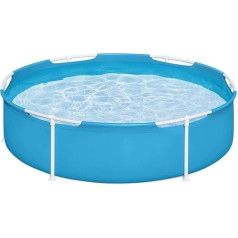 Bestway My First Frame Pool, Diameter 152 x 38 cm, Blue, Round
