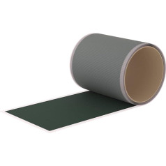 FLICKLY ® Trailer Tarpaulin Repair Plaster | Available in Many Colours | 2.5 m x 100 mm | on Roll | (Moss Green RAL6005)