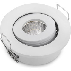 Pack of 10 3W COB LED Downlights Kit Recessed Ceiling Light Fixture + Driver 3000K