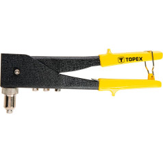 Topex Alumīnija kniedēšanas instruments 2,4/3,2/4,0/4,8 mm, 2 pozīcijas