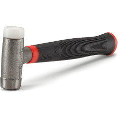 Hultafors T-Block Kombihammer C 250, 821259, Rückschlagarmer Schonhammer in Profiqualität (250Gr Kopfgewicht)
