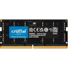 Crucial RAM 32GB DDR5 5200MHz (or 4800MHz) Laptop Memory CT32G52C42S5