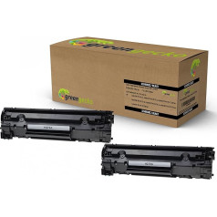 Toner Doppelpack ersetzt HP CF279A | für Hewlett-Packard LaserJet Pro M12a, LaserJet Pro M12w, HP LaserJet Pro MFP M26a, LaserJet Pro MFP M26nw | Druckerpatronen schwarz, neuste Chips