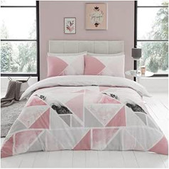 GC GAVENO CAVAILIA Polycotton Duvet Cover Set 50% Polyester Rose King Size