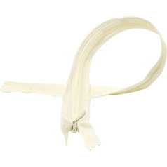 Invisible Zipper, 5 Sizes and 20 Colors #3, Thin Zipper, Elegant and Discreet for Sewing on Clothes, Dresses, Skirts, Sewing Zippers (60cm, 25pcs, 103)