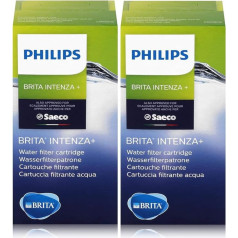 Saeco Intenza+ Water Filter from BRITA Water Technology, Pack of 2