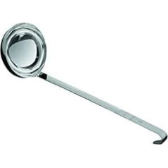 Kelomat, 0307-247, Ladle 8, Cooking/Serving Stainless Steel, Length 27 cm, Width 7 cm, Height 3.5 cm, Rustproof, Dishwasher Safe