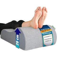 Dynmc You Vein Cushion for Legs with Cotton Cover, Oeko-Tex 100, Large Leg Cushion, Extra Comfortable Foot Cushion, Leg Elevation Cushion for Heavy Legs and Legs Rest for Water Retention