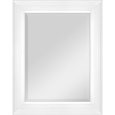 MCS Wandspiegel, 38,1 x 53,3 cm, Gesamtgröße, 53,3 x 68,9 cm, Weiß (20450)