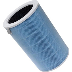 PUREBURG Replacement HEPA Filter Compatible with Xiaomi 4 Lite Air Purifier, H13, 4-Stage Filtration, Activated Carbon, 2 in 1, Air Purification, Dust, VOCs, Odor, Pack of 1