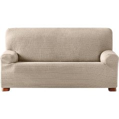Eysa Aquiles elastisch Sofa überwurf 4 sitzer Farbe 00-Ecru, Polyester-Baumwolle, 37 x 29 x 11 cm