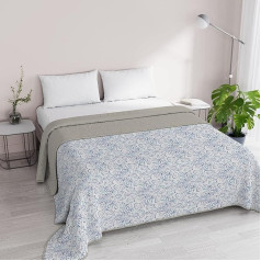 Italian Bed Linen, Ornato Tex Fantasy Summer Duvet, Microfibre, Double 260 x 270 cm