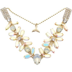 Zozogag Shiny 1 Piece Summer Beach Crystal Sandals Decorative Buckle For Swimwear Bikini Clothing DIY Sewing Accessories