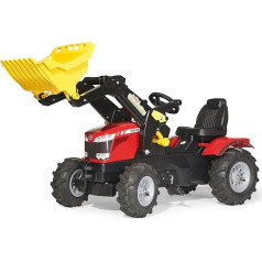 Rolly Toys Massey Ferguson 8650 Tractor with Frontloader and Pneumatic Tyres