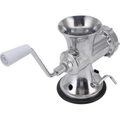 Meat Grinder, Multi-Purpose Silver Manual Meat Grinder Suction Cup Type for Housewife for Restaurant