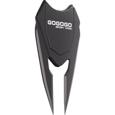 Gogogo Sport Vpro Golf Divot Tool 3 in 1 with Ball Marker Club Stand